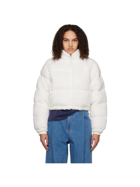 The North Face White Nuptse Down Jacket