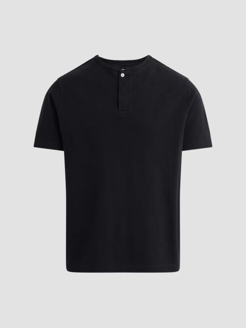 Joe's Jeans Men's Modern Pique Henley Shirt - Black