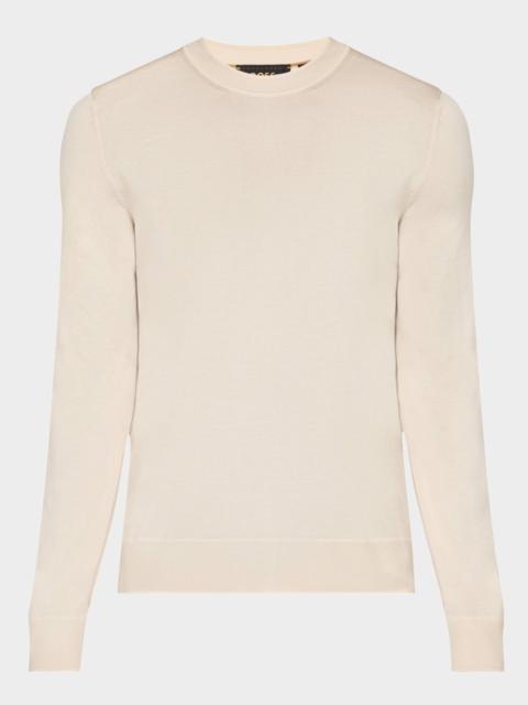 Men's Ottano Silk Crewneck Sweater