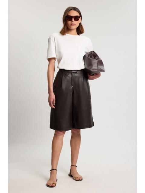 KAREN MILLEN Leather City Short