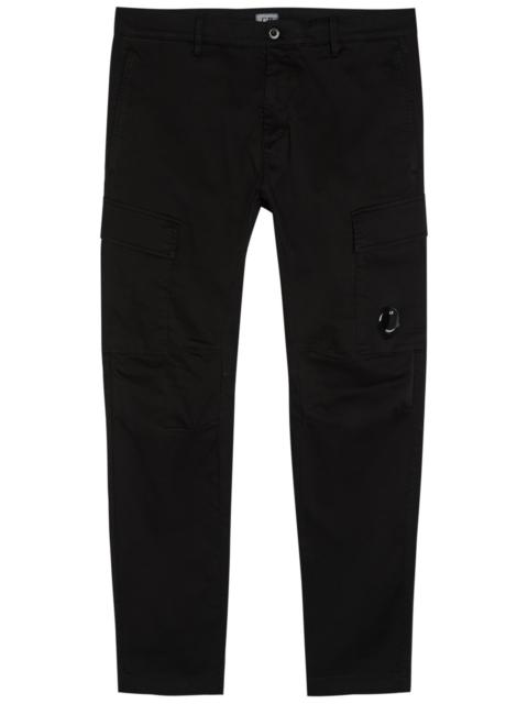C.P. Company C.P. Company Straight-leg Stretch-cotton Cargo Trousers