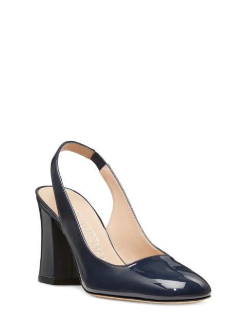 Stuart Weitzman Crvblock 85 Slingback Pump