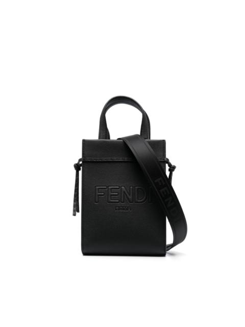 FENDI leather tote bag