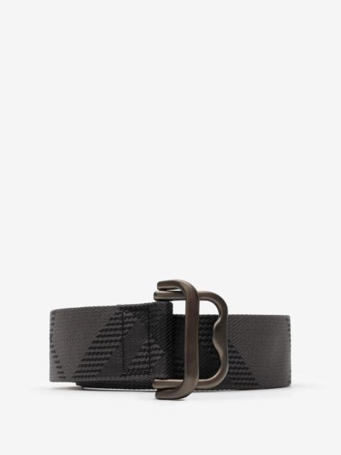 Burberry Check Webbing Belt