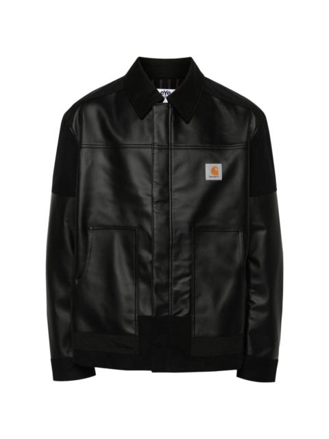 x Carhartt panelled-design jacket