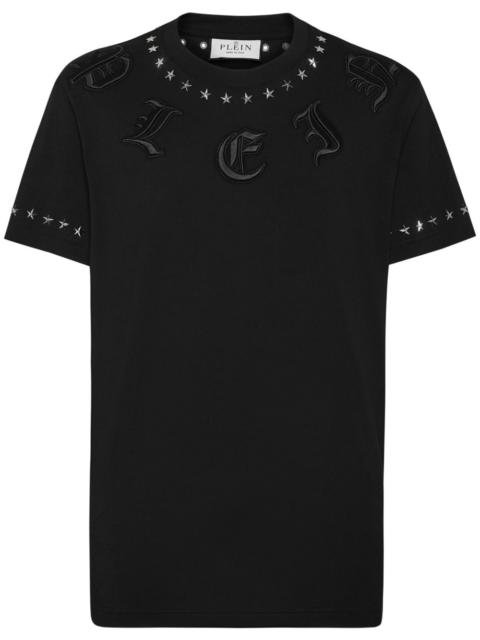 PHILIPP PLEIN gothic-logo round-neck T-shirt