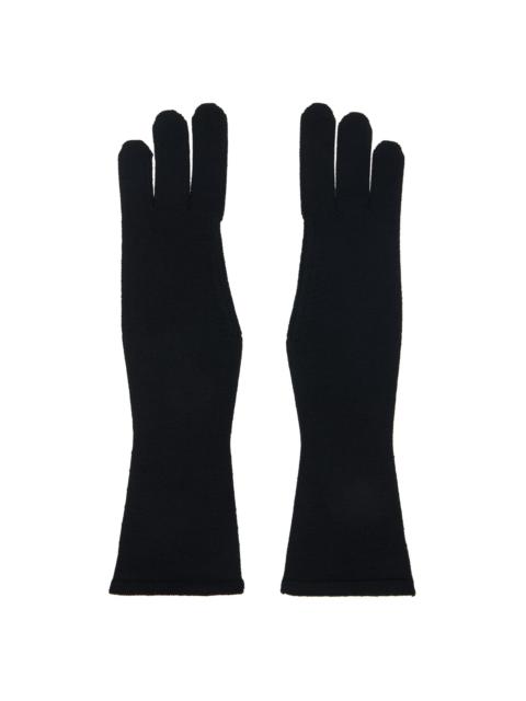 ISSEY MIYAKE Black Aye-Aye Gloves
