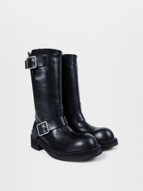Ann Demeulemeester Sarith Engineer Biker Boots with Buckles