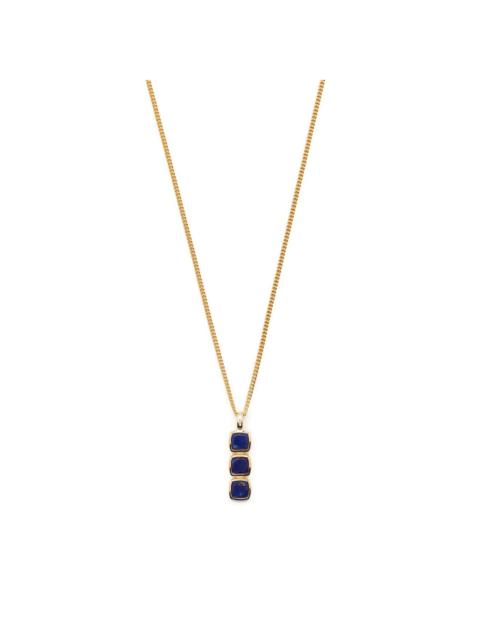 TOM WOOD Mini Cushion lapis lazuli pendant necklace