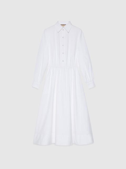 GUCCI Oxford cotton dress