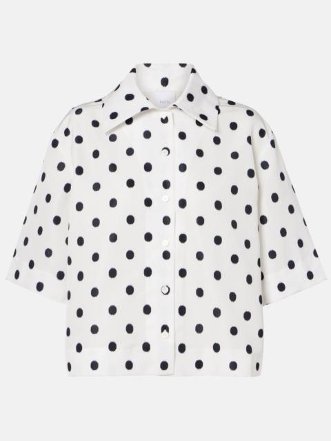 PATOU Polka-dot blouse