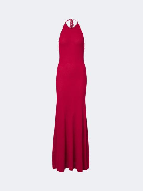 CHRISTOPHER ESBER Beach Quarth embellished cotton-blend gown