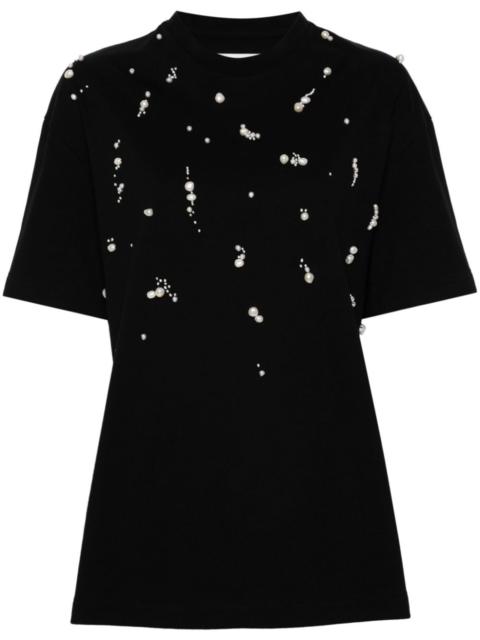 Jil Sander pearl-embellished T-shirt