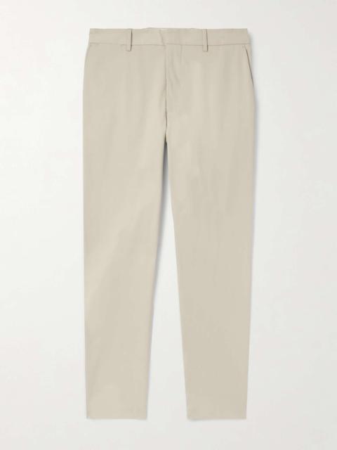 Tapered Organic Cotton-Blend Twill Chinos