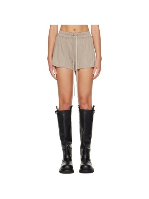 Rick Owens Lilies Brown Tower Boxers Shorts