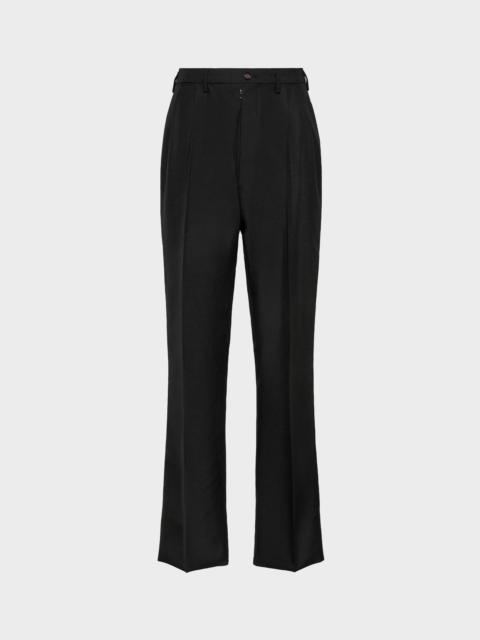 Maison Margiela British mohair trousers
