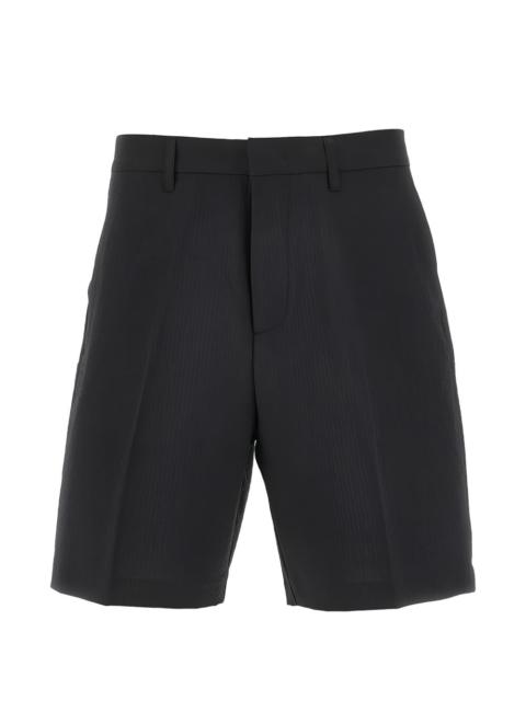 EMPORIO ARMANI belt loops bermuda