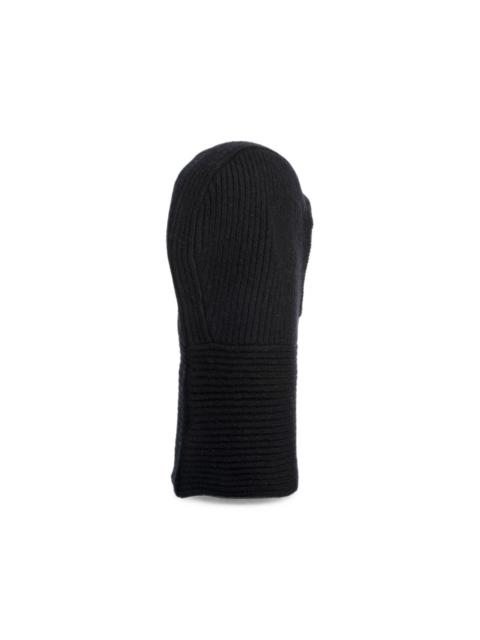 PARAJUMPERS Vinica logo-patch ribbed-knit balaclava