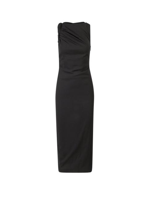 Long dress with elastic profile