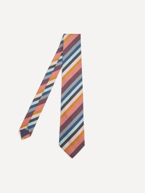 Paul Smith Muted Artist Stripe Silk Tie