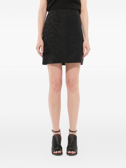 Givenchy A-line jacquard mini skirt