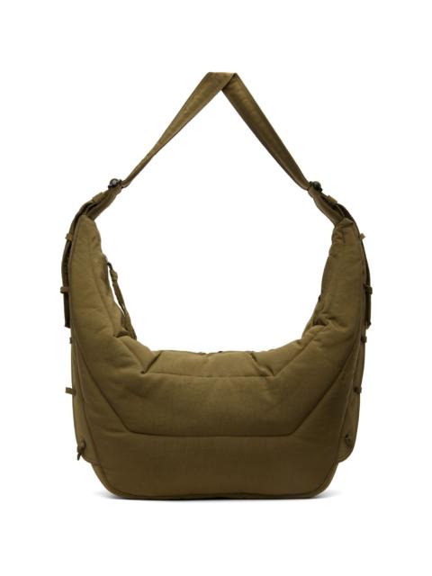 Lemaire Khaki Large Soft Game Bag