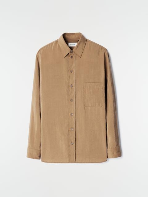 Lemaire STRAIGHT SHIRT IN DRY SILK