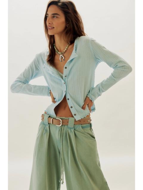FREE PEOPLE We The Free Penny Pointelle Cardi