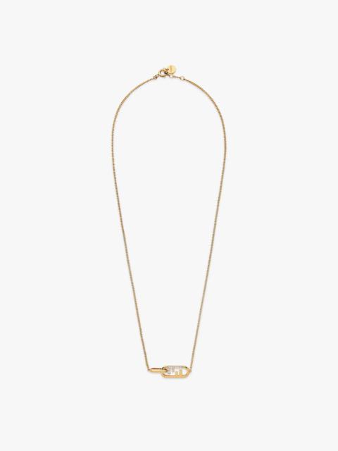 FENDI Gold-colored necklace
