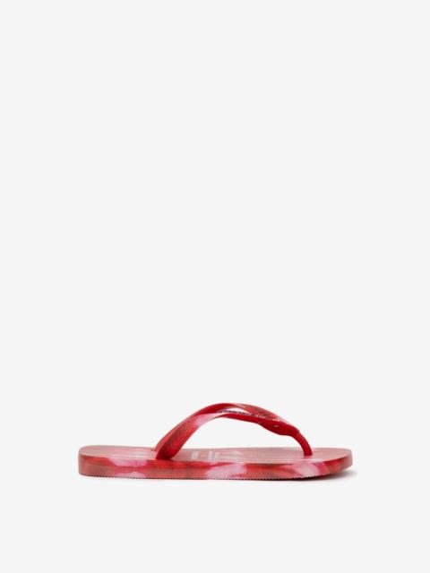 Isabel Marant HAVAIANAS IKAT PRINT SANDALS