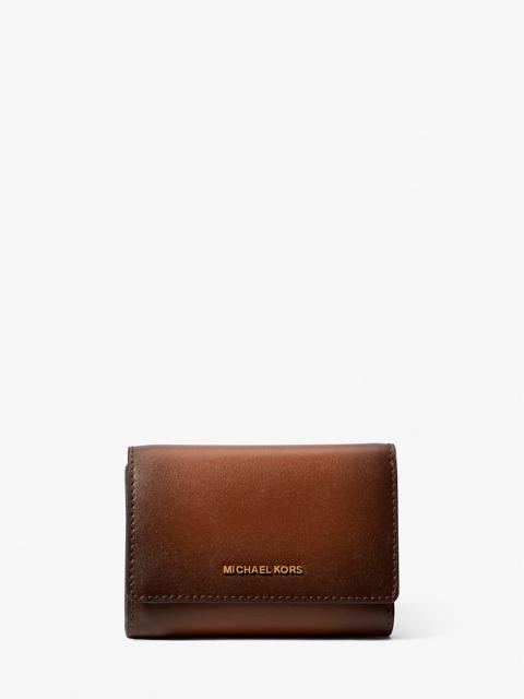MICHAEL KORS Bryant Medium Burnished Leather Wallet
