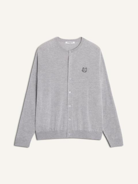 Maison Kitsuné FOX HEAD FINE MERINO CARDIGAN