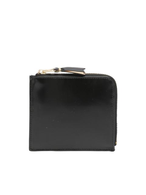 Comme Des Garçons zip leather wallet