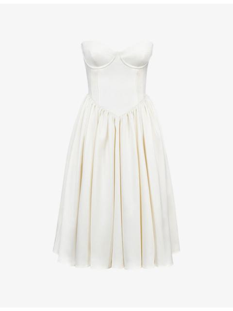 House of CB Coco Satin Midi Dress