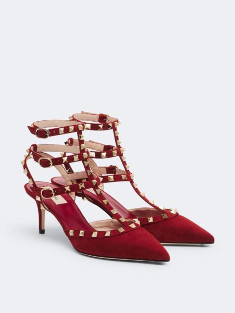 Valentino Rockstud suede pumps