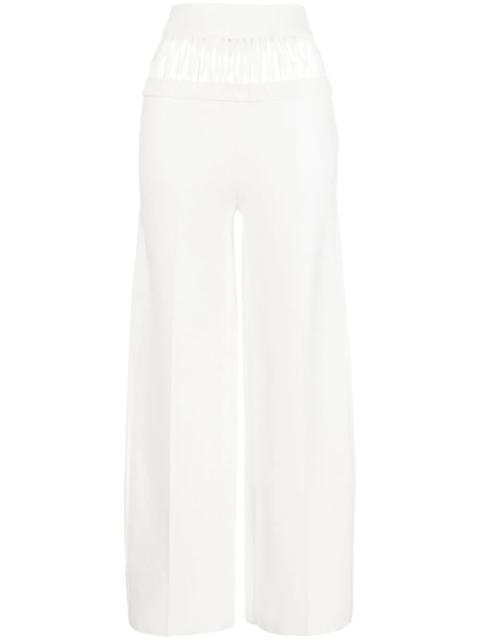 Dion Lee net-panel 스웨드 바지