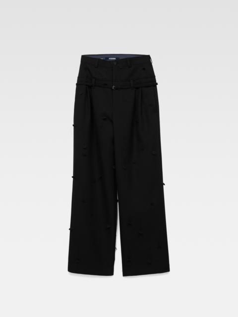 JACQUEMUS Le pantalon Piccinni brodé