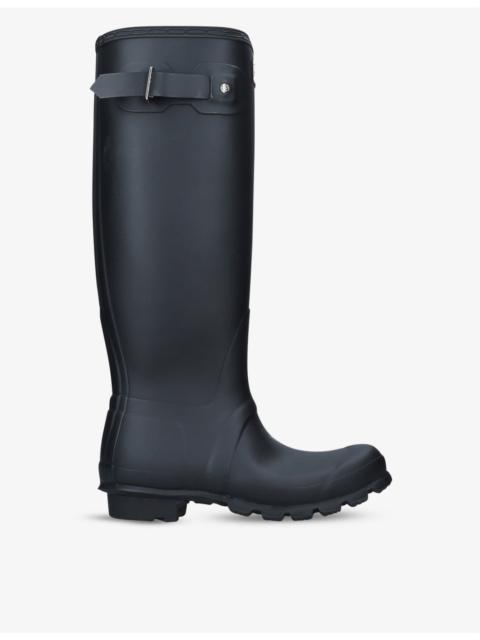 HUNTER Original Tall vulcanised natural-rubber Wellington boots
