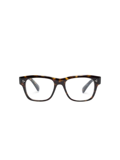 Birrel square-frame glasses