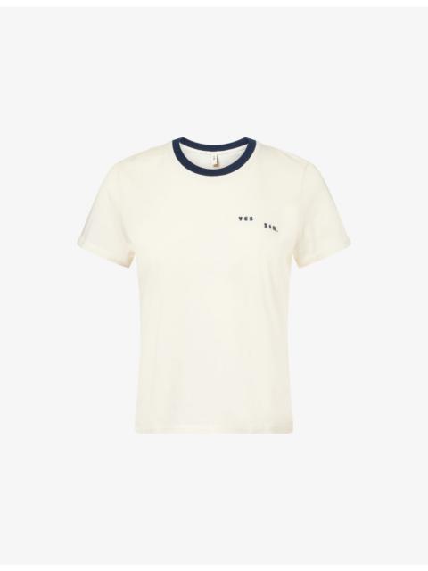 SIR. Crew-Neck Short-Sleeve Cotton T-Shirt