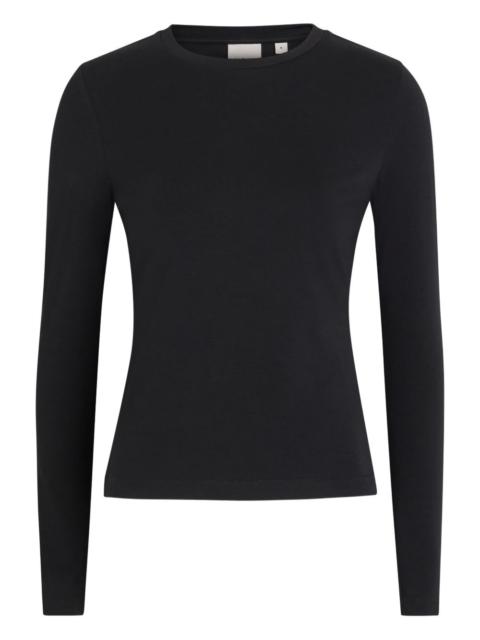 VARLEY Edna long-sleeve fitted T-shirt