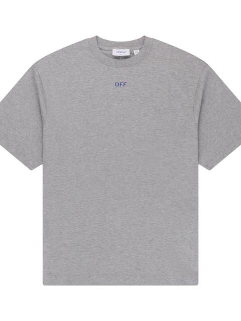 Off-White Skate Fit Dripping Arrow T-Shirt "Heather Grey" 44OWOS26T079030