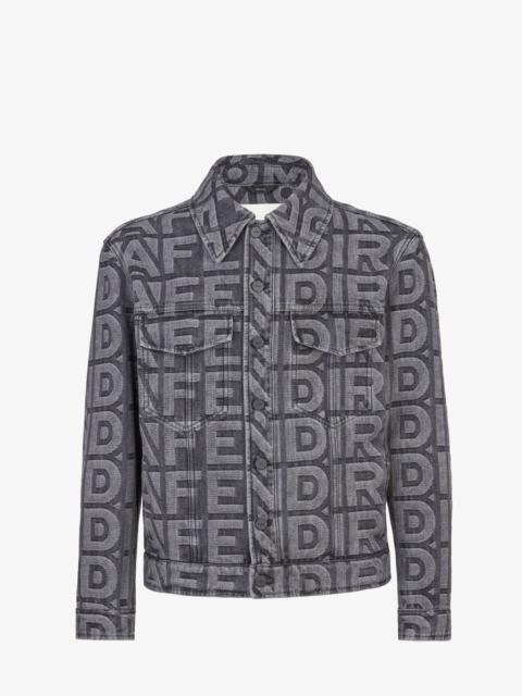 FENDI Black denim Fendi Roma Capsule jacket
