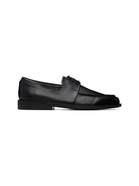 Marsèll Black Mocasso Leather Derbys