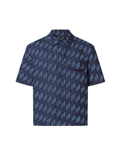 Louis Vuitton Short-Sleeved Denim Shirt