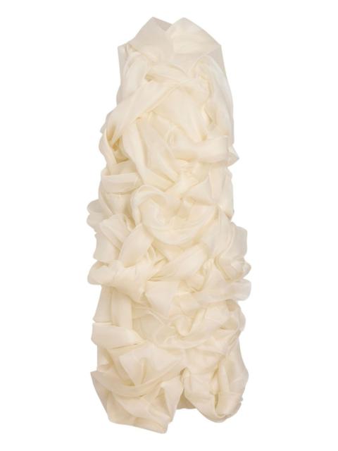 KHAITE Welles ruffled dress