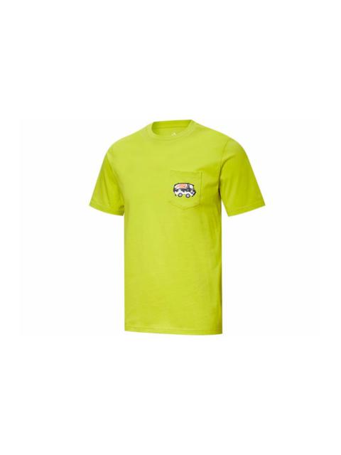 Converse Converse x Scooby-Doo Pocket T-Shirt 'Green' 10020845-A01