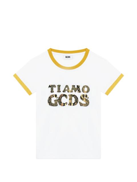 GCDS Gcds Logo-detail T-shirt