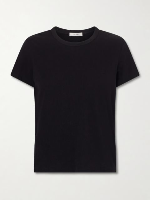 The Row Jovita Cotton, Cashmere And Silk-blend Jersey T-shirt
