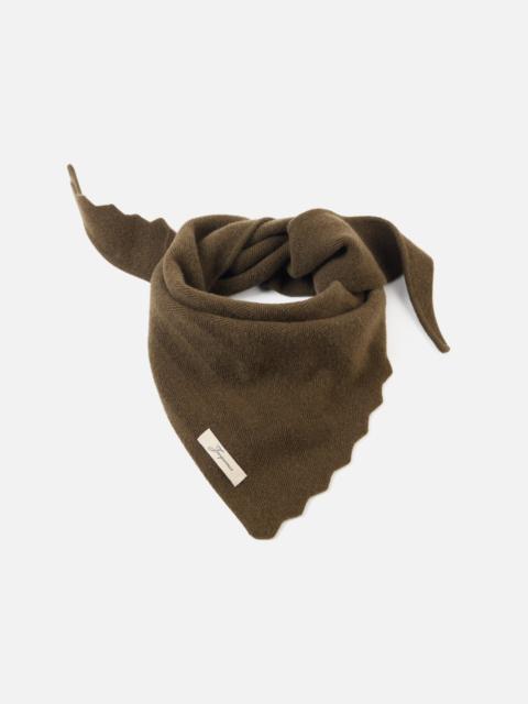 JACQUEMUS The Chevron shawl